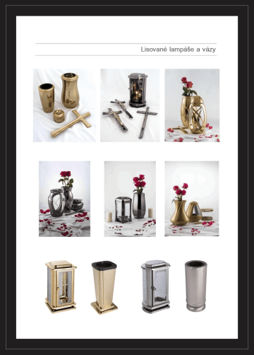 Hřbitovní doplňky TM Kamenictví Zlín