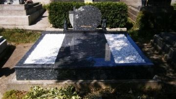 Dvojhrob Labrador Blue TM Kamenictví Zlín