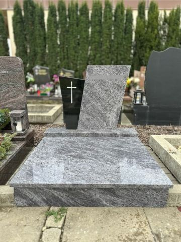 Urnový hrob Vizag Blue TM Kamenictví Zlín