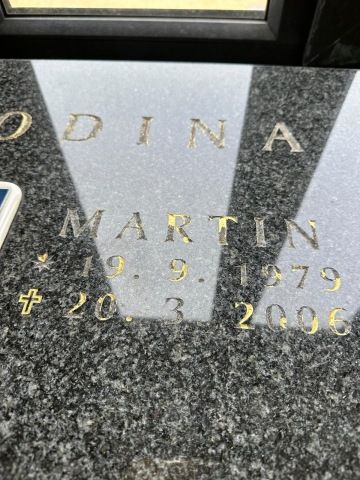 Oprava písma TM Kamenictví Zlín