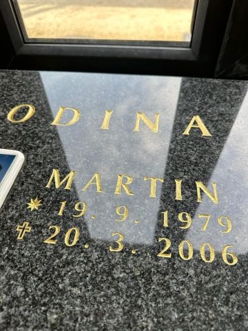 Oprava písma TM Kamenictví Zlín