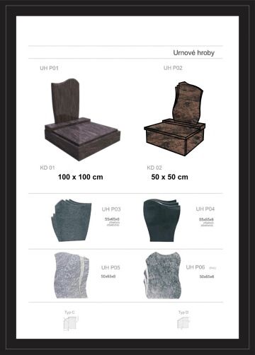 Katalog urnové hroby