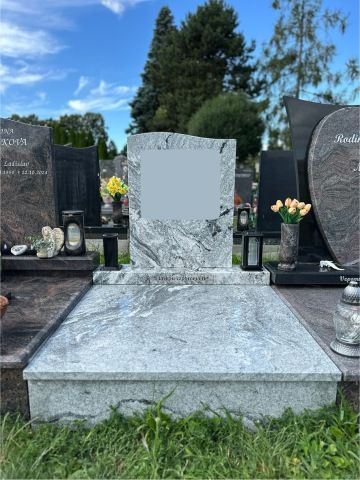 Urnový hrob Viscont White TM Kamenictví Zlín